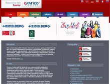 Tablet Screenshot of grafico.cz